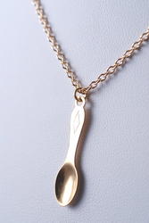 Golden Spoon necklace 2